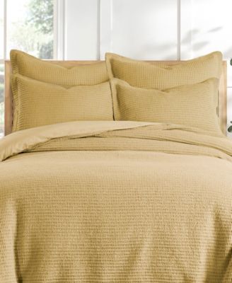 Home Cloud Waffle 2-Pc. Sham Set, European