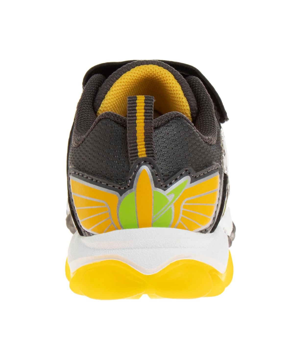 Disney Pixar Toddler Boys Toy Story Hook And Loop Sneakers In Black,yellow