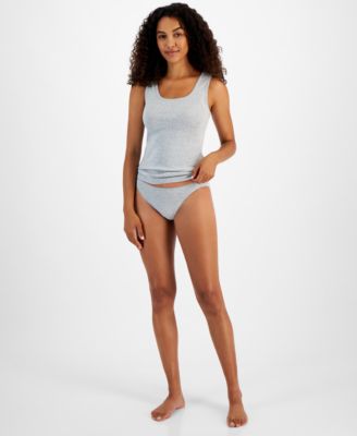 Women's Cotton Pointelle Tank Top