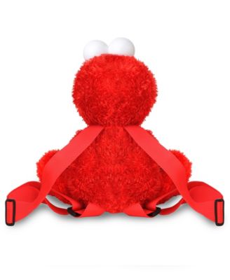 Plush Toy Karaoke Backpack with Microphone, Speaker, Songs Sound Effects, Sesame Street Elmo