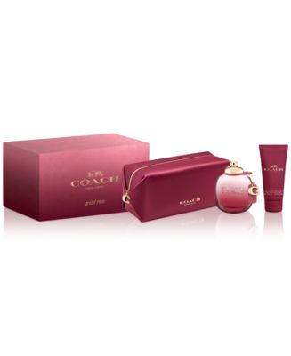COACH 3-Pc. Wild Rose Eau de Parfum Gift Set - Macy's