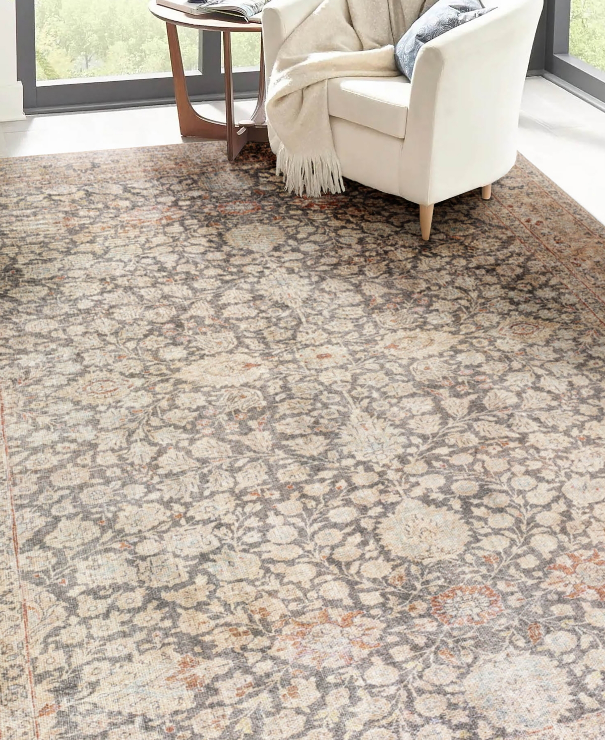 Dalyn Kars Ka7 8'x10' Area Rug In Khaki