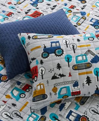 Levtex Kids Mod Trucks Reversible 3-Pc. Quilts Set, Full/Queen