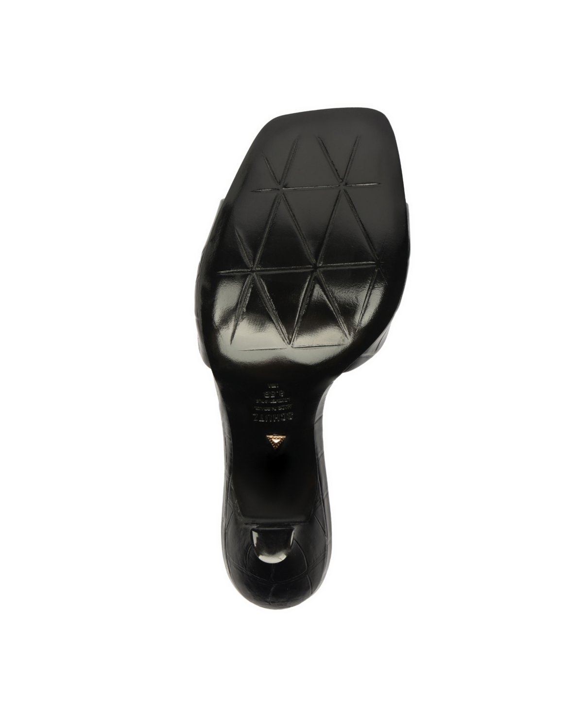 Shop Schutz Women's Posseni High Stiletto Sandals In Black