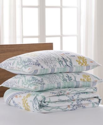 Ocean Meadow Reversible 2-Pc. Quilt Set, Twin/Twin XL