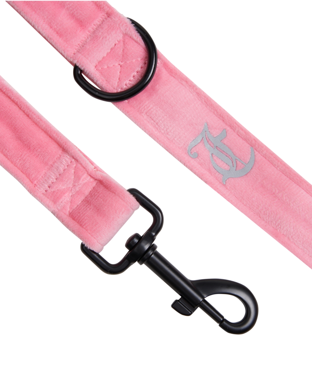 Juicy Couture Bling Velour Pet Harness and Leash 2 Piece Set, Extra
