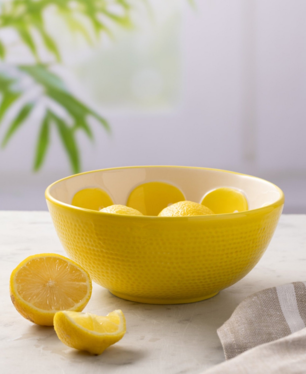 TYPHOON WORLD FOODS 3 PIECE LEMON SERVING SET 