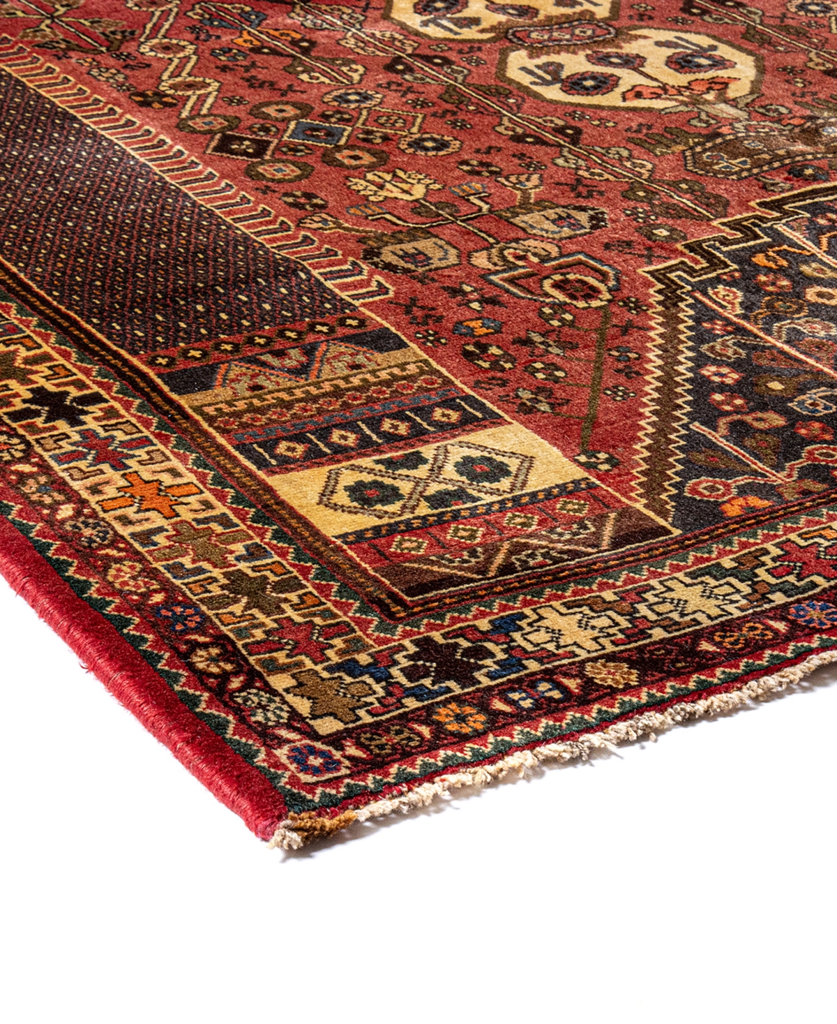 BB RUGS ONE OF A KIND KASHKAYI 6'1X8'5 AREA RUG 