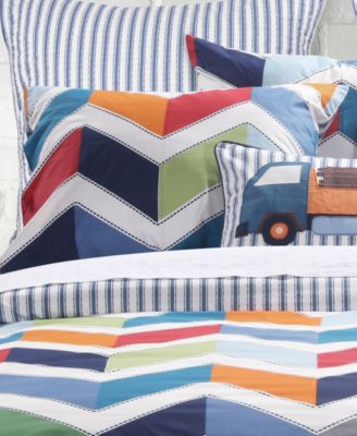 Dominik Reversible 3-Pc. Duvet Cover Set, Full/Queen