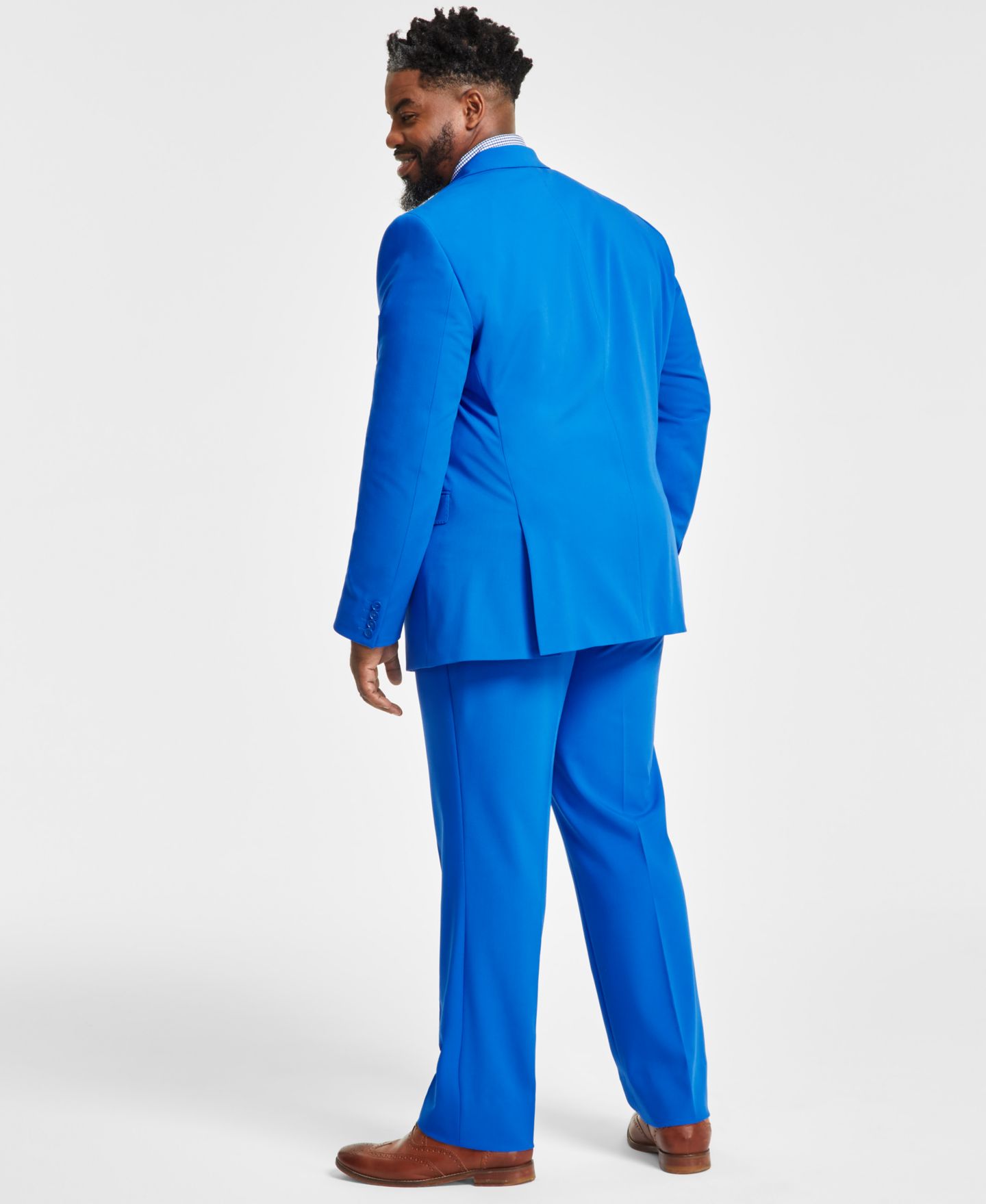 Tayion Collection Men's Royal Blue & White Career Collection - Macy's, цвет: Королевский синий — фото 2