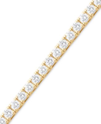 Lab Grown Diamond Tennis Bracelet (7 ct. t.w.) in 14k White, Yellow or Rose Gold