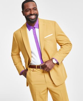 Men's Classic-Fit Solid Suit Separate Jacket
