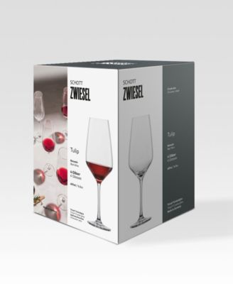 Tulip Red Wine 16.8oz - Set of 4