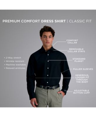 Men's Big & Tall Classic-Fit Premium Comfort Dress Shirt