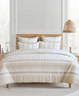 Pickford Dotted Stripe 3-Pc. Duvet Cover Set, King/California King