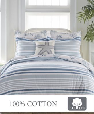 Truro Reversible 3-Pc. Comforter Set, Full/Queen