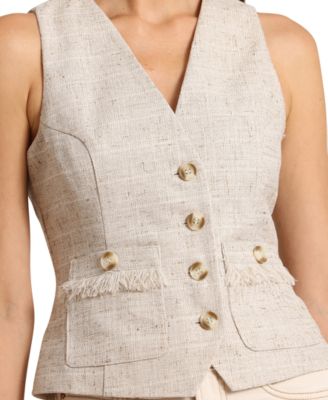 Avec Les Filles - Women's Patch Pocket Vest