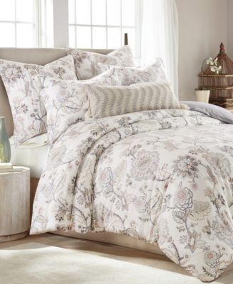 Ophelia Reversible 3-Pc. Duvet Cover Set, Full/Queen