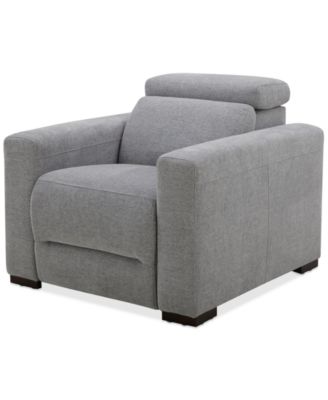 Nevio Fabric Power Headrest Power Recliner Chair
