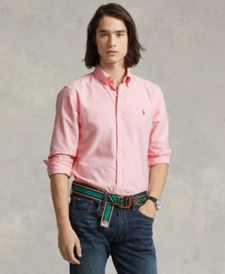 Men's Long-Sleeve Oxford Shirt