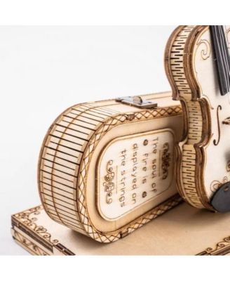 DIY 3D Wooden Puzzle - Violin Capriccio - 62 pcs