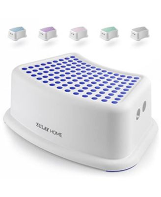 Kids Step Stools for Bathroom Sink with Anti-Slip Surface and Base