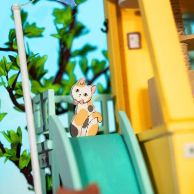 DIY 3D House Puzzle - Cat House 188 pieces