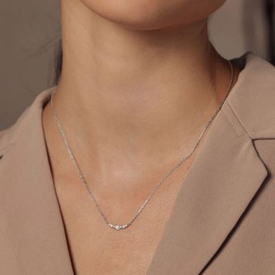 Sterling Silver Cloris Opal Necklace