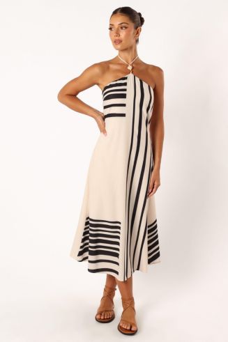 Petal and Pup Women's Deana Halterneck Midi Dress - Macy's