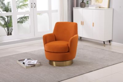 Velvet Swivel Accent Chair