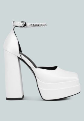 Rag and Co Womens Martini Sky High Platform Sandals