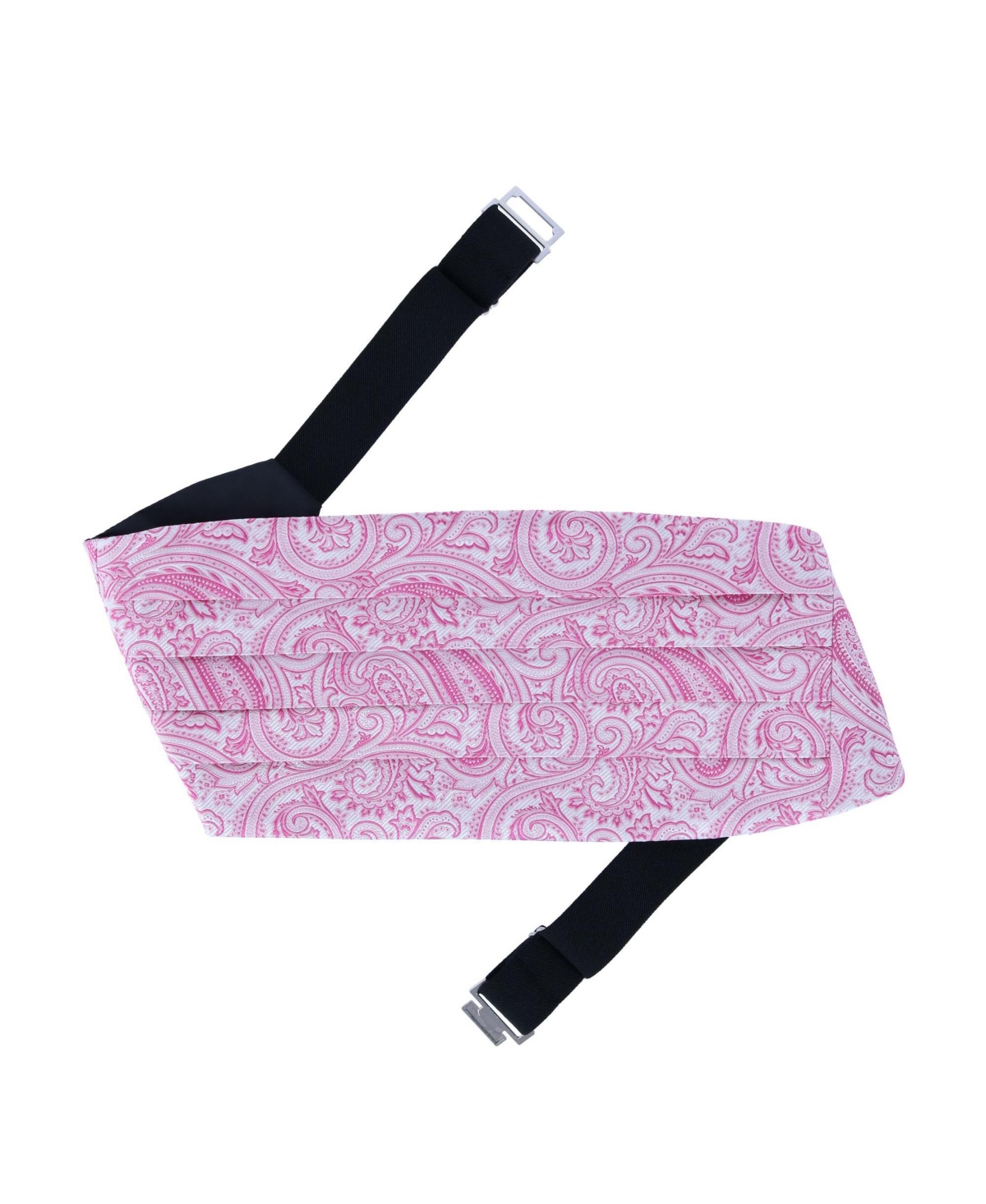 Trafalgar Men's Sobee Paisley Silk Cummerbund