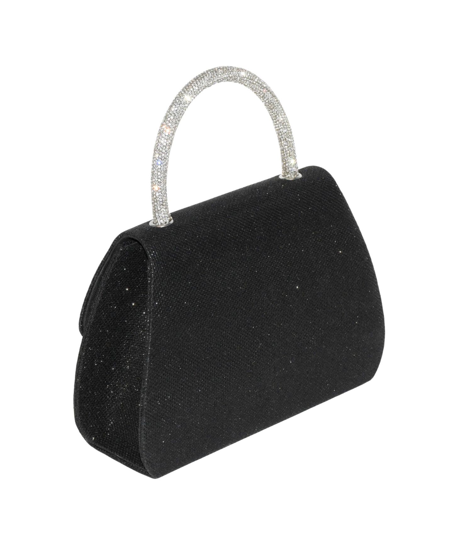 Женская сумка Club Rochelier Ladies' Evening with Glitter Handle and Bow, цвет: Чёрный — фото 5