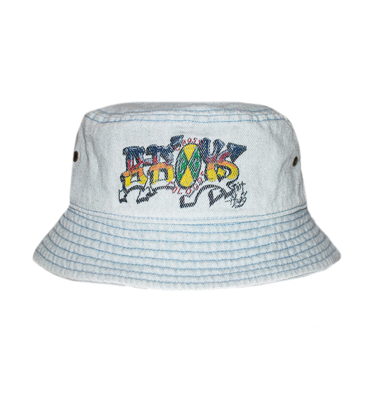 Men's Bboyz Denim Bucket Hat - Ice blue