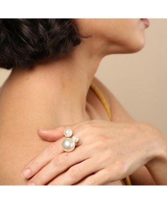 Women's Snowball Cocktail Ring