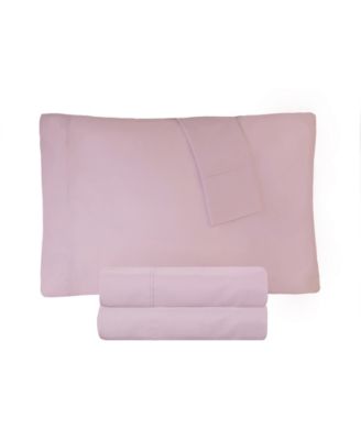 300-TC Crisp Cotton Percale Deep Pocket Sheet Set, Split King
