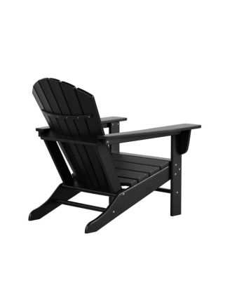All-Weather Contoured Outdoor Poly Adirondack Chair (Set of 2)