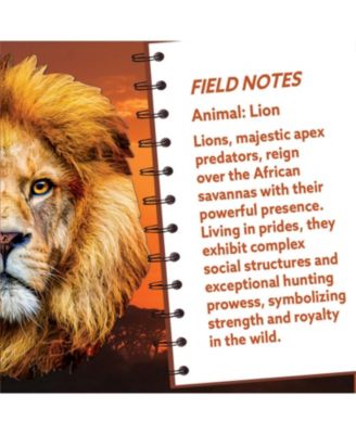 Lion 100 Piece Shaped Jigsaw Puzzle