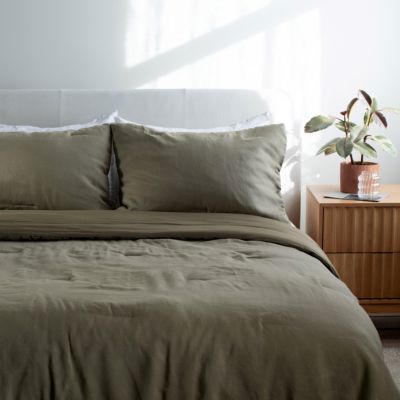 French Linen Comforter & Sham Set