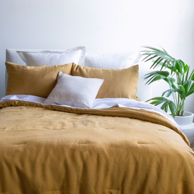 French Linen Comforter & Sham Set