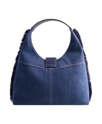 Frayed Denim Hobo