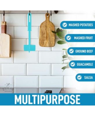 Ground Beef Chopper Tool Hamburger Smasher Tool - Meat Chopper For Ground Beef