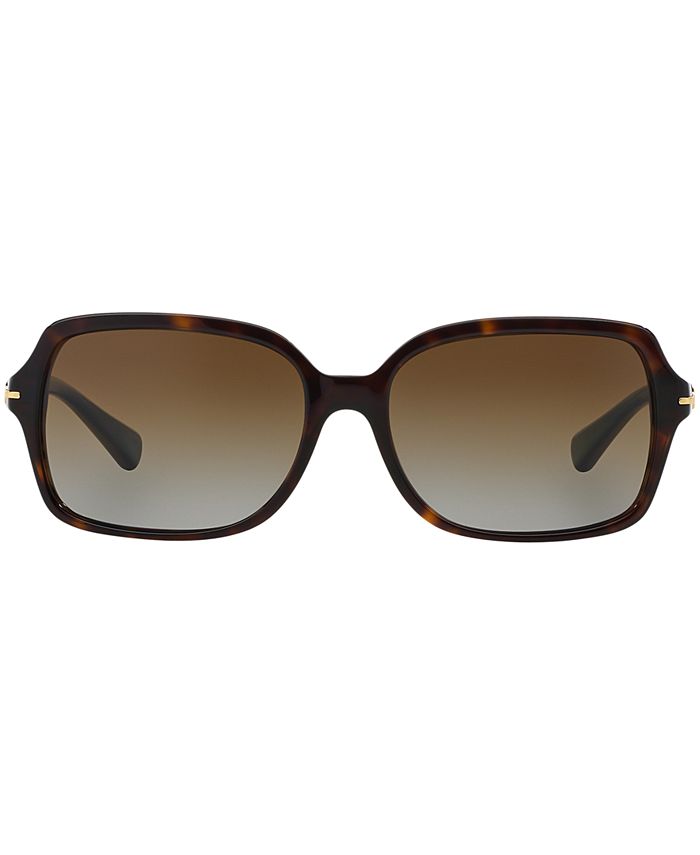 COACH Polarized Sunglasses, HC8116 BLAIR - Macy's