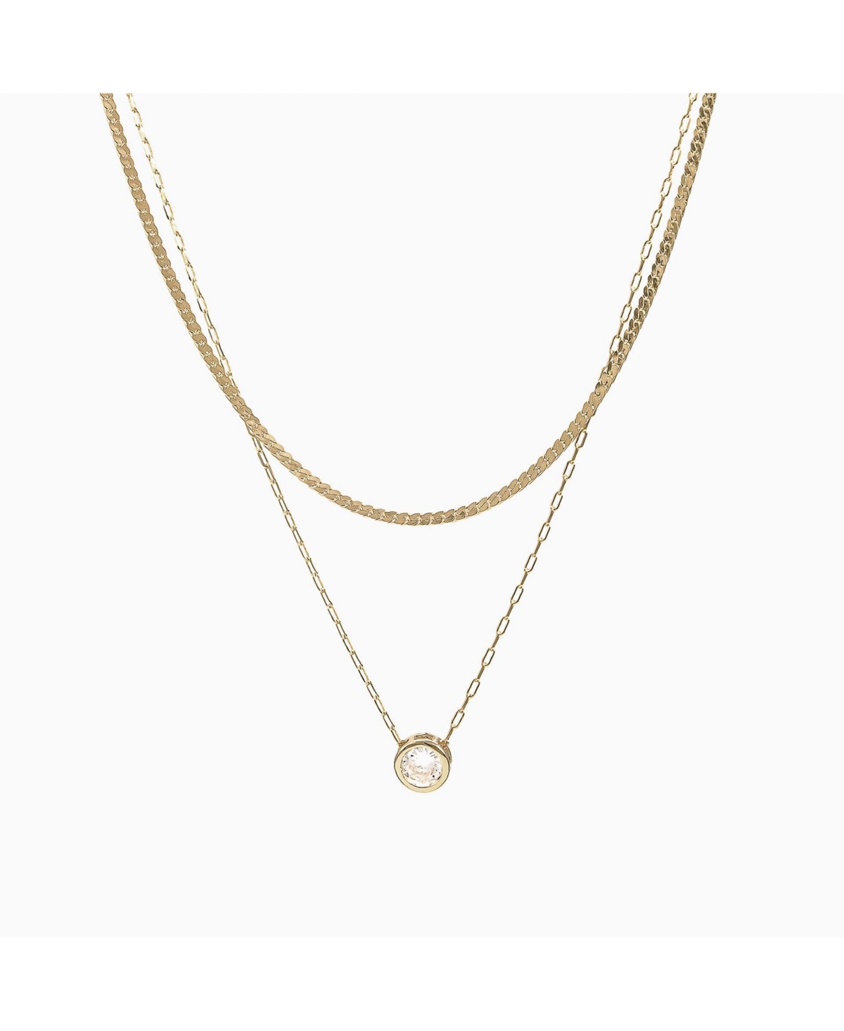Aly Layered Necklace - Gold