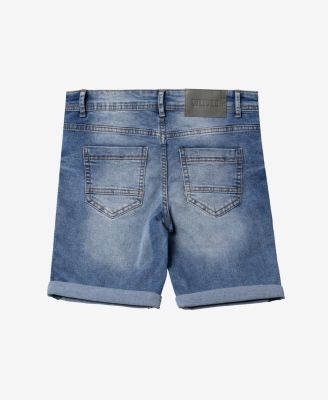 Big Boys Roll-Up Denim Shorts 2-Pack