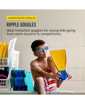 Ripple Swim Goggle Blue Mirror/Red