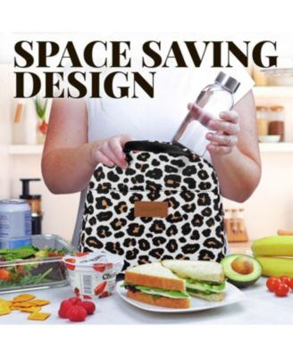 Insulated Tote Lunch Bag With Soft Padded Handles