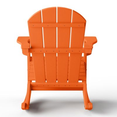 Outdoor Patio Porch Rocking Adirondack Chair (Set of 2)