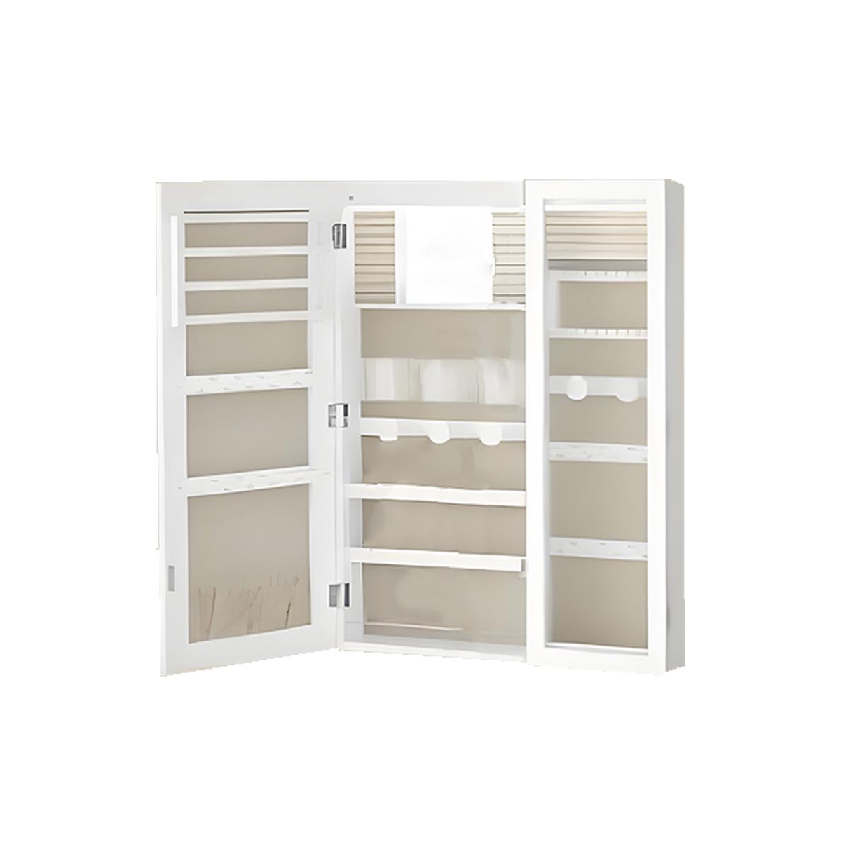Led Jewelry Cabinet - White