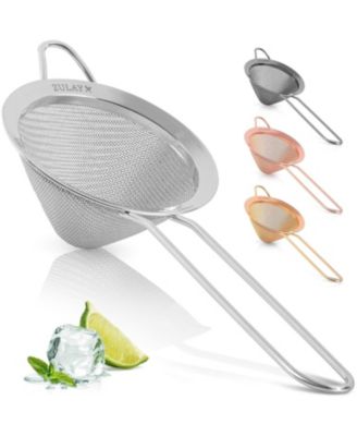 Cone Shaped Cocktail Strainer for Cocktails, Tea Herbs, Coffee & Drinks